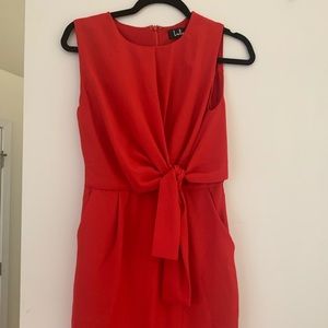 Red lulu dress